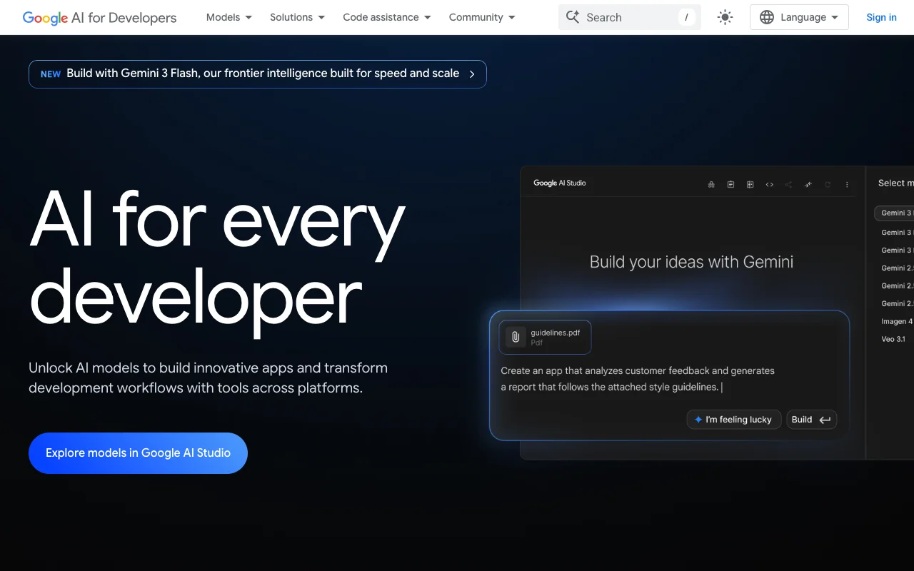 Google website