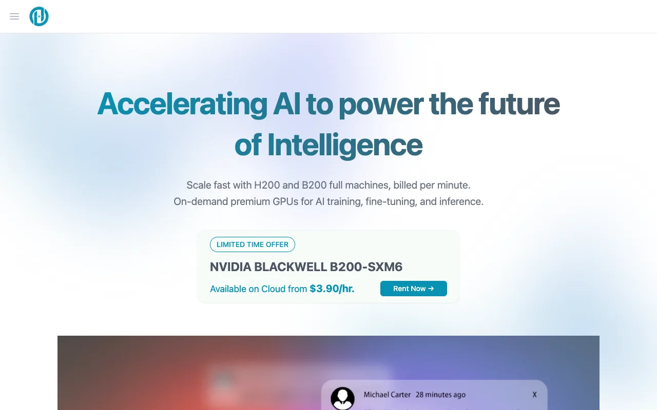 HPC-AI website