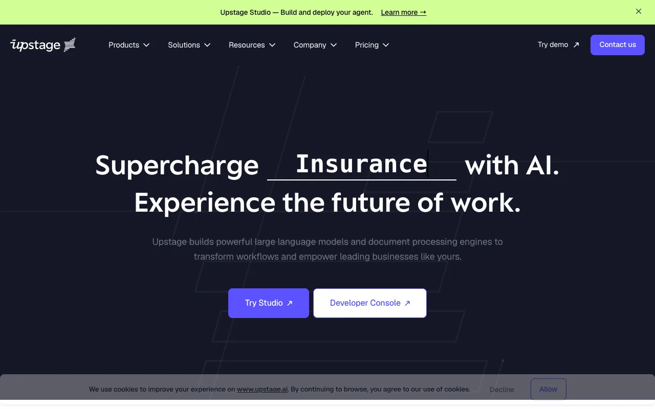 Inception website
