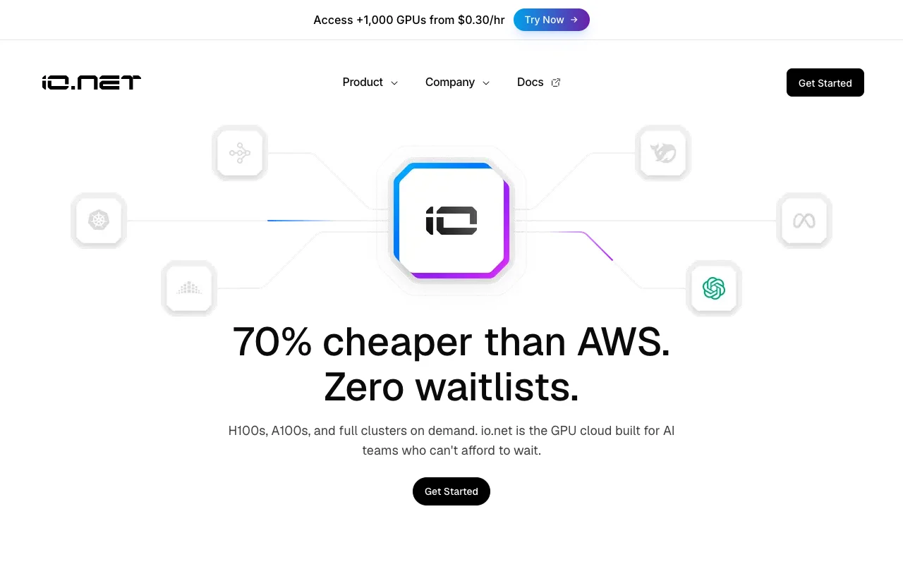 IO.NET website