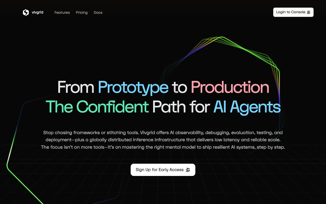 Vivgrid website